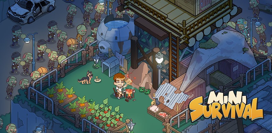 Mini Survival: Zombie Fight 2.7.5 [Free shoping]