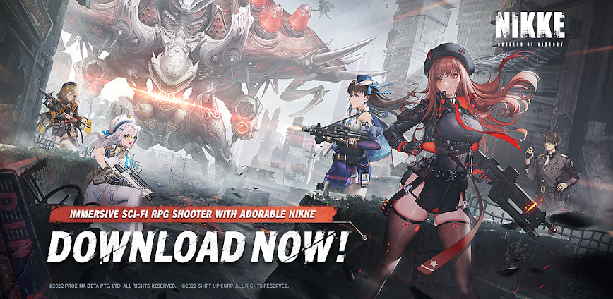 Goddess of Victory Nikke Mod APK 129.10.1 [Unlimited money]