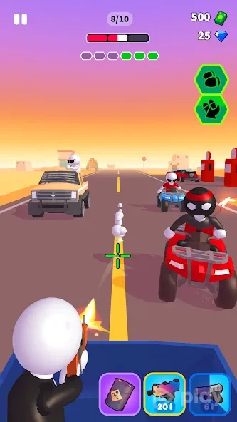 Rage Road 1.3.27 APK [MOD free shopping]