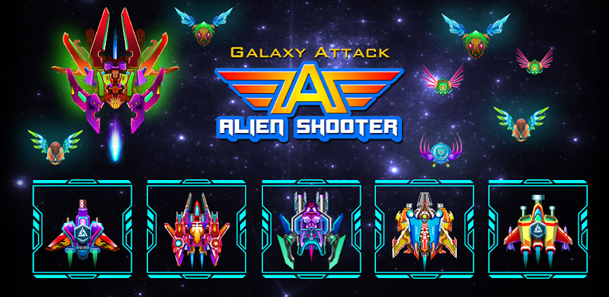Alien Shooter Mod APK 63.0 [All unlocked, unlimited money]