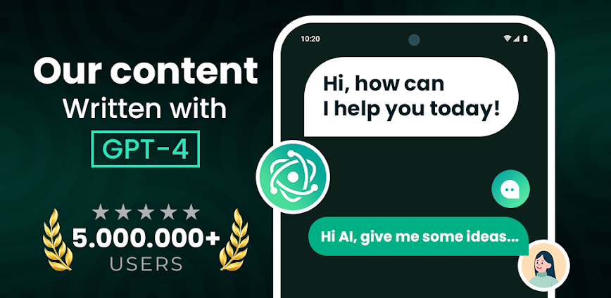 ChatAI: AI Chatbot App v34.6.3 MOD APK [Premium Unlocked]