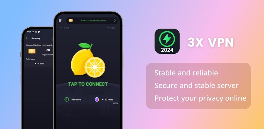 3X VPN MOD APK v5.5.005 [VIP Unlocked]