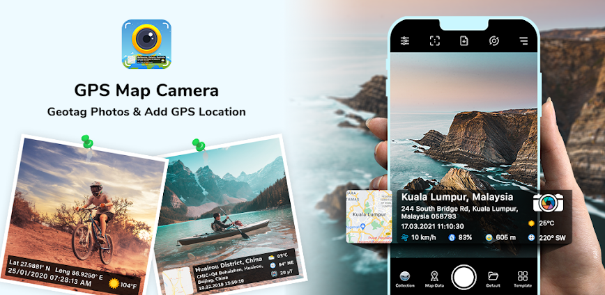 GPS Map Camera Mod APK 1.6.24 [Premium Unlocked]