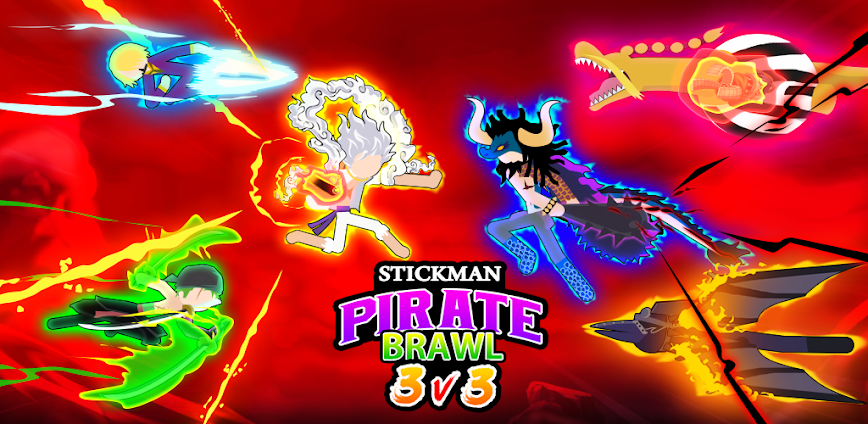 Stick Pirates Brawl 3v3 Mod APK 5.5 [Unlimited money]