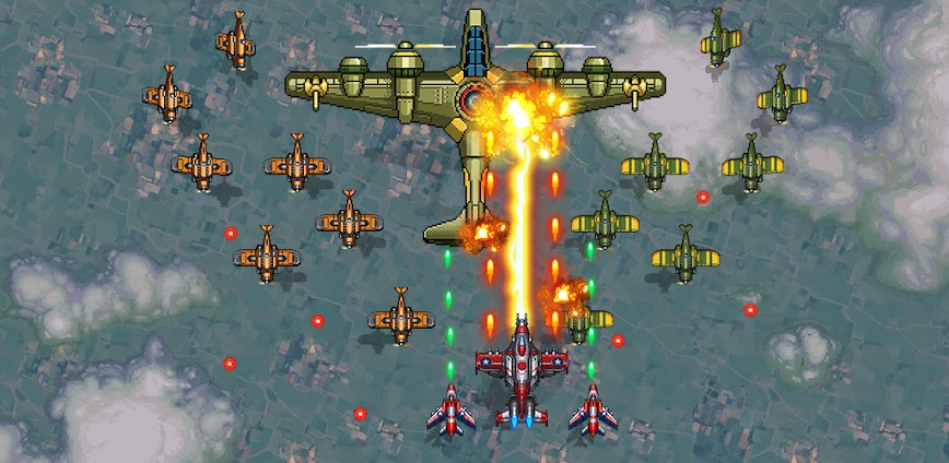 1945 Air Force Mod APK 14.18 [Unlimited money/Gems]