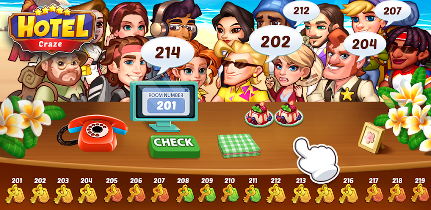 Hotel Craze v1.0.77 MOD APK [Unlimited Money]