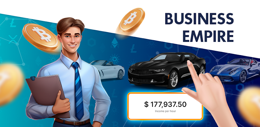 Business Empire: RichMan v1.22.04 MOD APK [Unlimited Money, Auto Click, No Ads]
