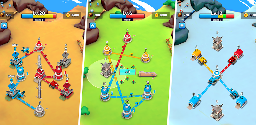 Tower Battle: Connect Towers v1.5.3 MOD APK [Menu, Speed Hack]