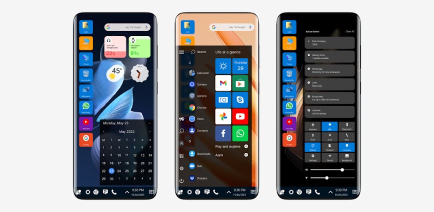 Win 11 Launcher v9.04 MOD APK [Pro Unlocked]