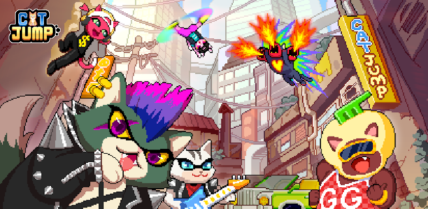 Cat Jump v1.1.261 MOD APK [Unlimited Money, All Unlocked]