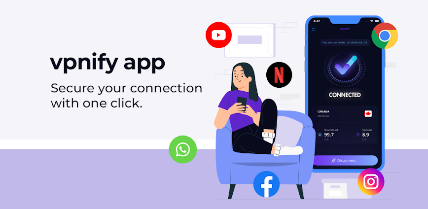 VPNIFY Mod APK 2.2.3 [Premium unlocked]