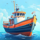 Fish idle: hooked tycoon. Your own fishing boat 7.9.4 APK [MOD money]