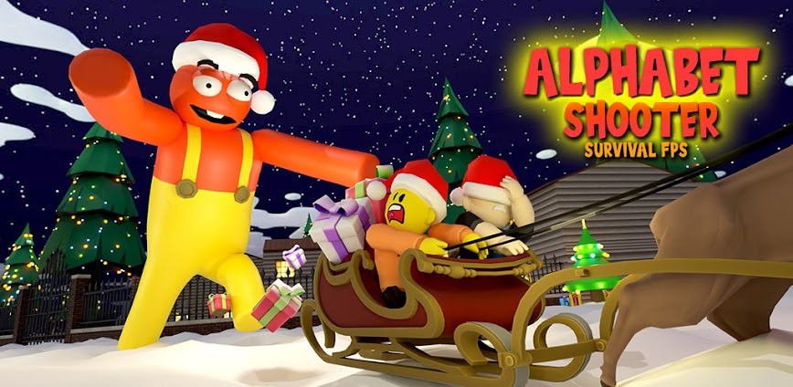 Alphabet Shooter Survival FPS Mod APK 1.0.57 [Unlimited money]
