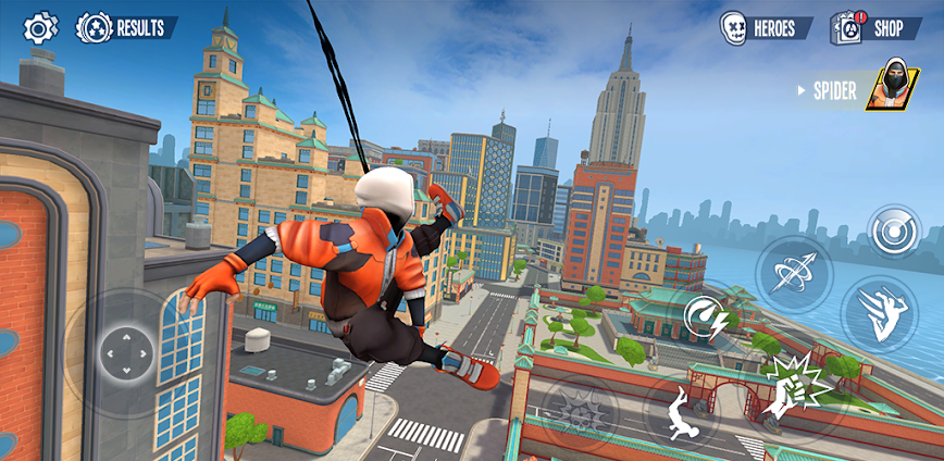 Spider Fighter 3 Mod APK 3.45.0 [All Characters Unlocked]