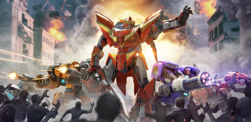 Mech Assemble: Zombie Swarm Mod APK 1.6.13 [Unlimited money]