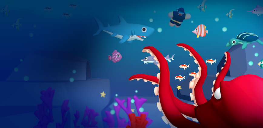 Octopus Feast Mod APK 2.11.1 [Unlimited Pearls]