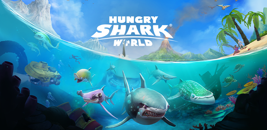 Hungry Shark World Mod APK 7.0.6 [Unlimited money, gems]